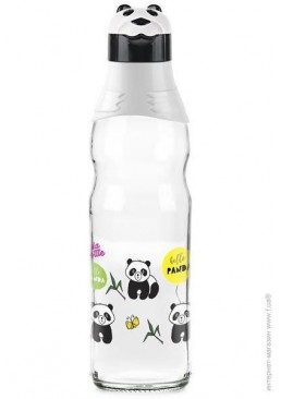 Бутылка для воды TITIZ PANDA стекло, 1 л